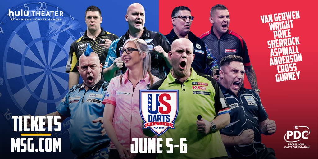 PDC stars confirmed for New York PDC